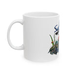 SaltyFins Ocean Reef Ceramic Mug — Marine Life Coffee Cup (11oz, 15oz)