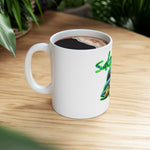 Salt Fins Ceramic Mug — Mahi Mahi Fishing Coffee Cup (11oz & 15oz)