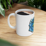Mahi In Bubble  Salt Life Tuna Ceramic Mug — Fishing Coffee Cup (11oz & 15oz)