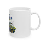 SaltyFins Ocean Reef Ceramic Mug — Marine Life Coffee Cup (11oz, 15oz)