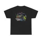 Bloody Shark Tif File Picture - No Oval, No Shark Shadow Design  T-Shirt | Men's Tee | Ocean Fantasy Tee