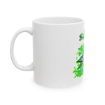 Saltwater Fishing Mug – "Salty Fins" Ceramic Coffee Cup (11oz & 15oz)