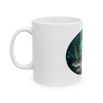 Sharkfin Ceramic Mug – Underwater Shark Scene Coffee Cup (11oz & 15oz)