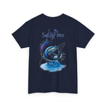 New Marlin with Logo Design | Men's Tee | Ocean Fantasy Tee
