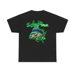 Mahi with Logo Design  T-Shirt | Men's Tee | Ocean Fantasy Tee
