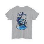 New Marlin with Logo Design | Men's Tee | Ocean Fantasy Tee