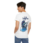 New Marlin with Logo Design | Men's Tee | Ocean Fantasy Tee
