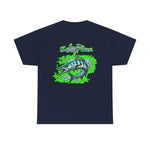Barracuda5 Neon Green Design  T-Shirt | Men's Tee | Ocean Fantasy Tee