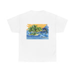 Island Marlin Sunset Design  | Men's Tee | Ocean Fantasy Tee
