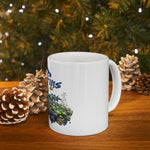 SaltyFins Ocean Reef Ceramic Mug — Marine Life Coffee Cup (11oz, 15oz)