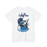 New Marlin with Logo Design | Men's Tee | Ocean Fantasy Tee
