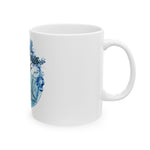 Marlin In Nbubble  Colorful Game Fish Coffee Cup (11oz/15oz)