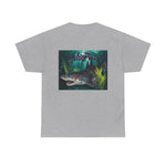 Bloody Shark Design  T-shirt  | Men's Tee | Ocean Fantasy Tee