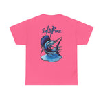 New Marlin with Logo Design | Men's Tee | Ocean Fantasy Tee