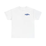 Bloody Shark Oval Picture No Shark Shadow Design  T-shirt | Men's Tee | Ocean Fantasy Tee
