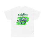 Barracuda5 Neon Green Design  T-Shirt | Men's Tee | Ocean Fantasy Tee