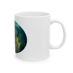 Sharkfin Ceramic Mug – Underwater Shark Scene Coffee Cup (11oz & 15oz)