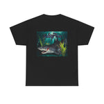 Bloody Shark Design  T-shirt  | Men's Tee | Ocean Fantasy Tee