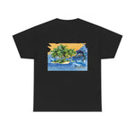 Island Marlin Sunset Design  | Men's Tee | Ocean Fantasy Tee