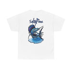 New Marlin with Logo Design | Men's Tee | Ocean Fantasy Tee
