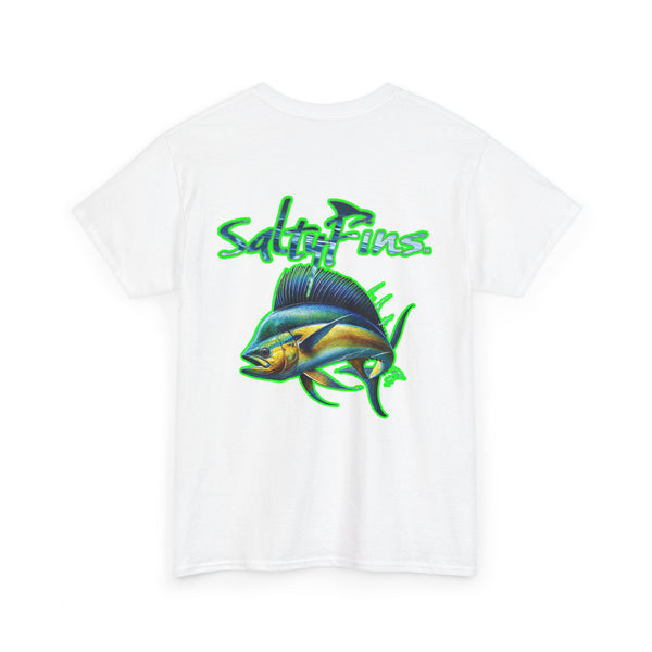 Mahi with Logo Design  T-Shirt | Men's Tee | Ocean Fantasy Tee