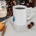 Underwater Barracuda Bubble Ceramic Mug, (11oz, 15oz)