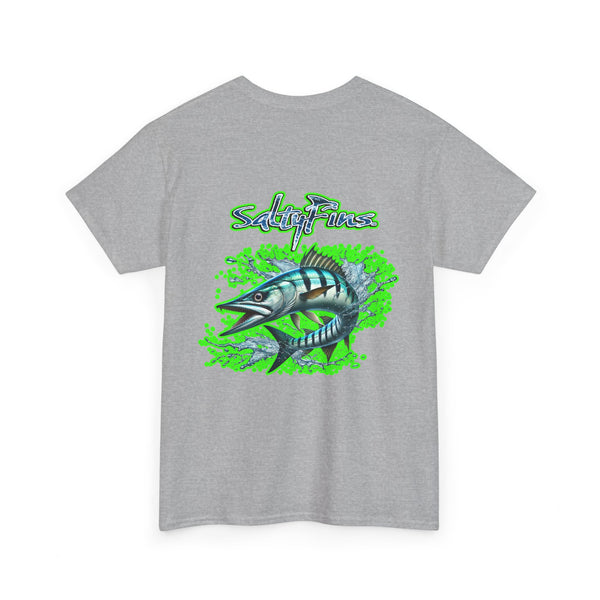 Barracuda5 Neon Green Design  T-Shirt | Men's Tee | Ocean Fantasy Tee