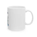 New Marlin With Logo Design White Or Light Shirt Only Ready To Sell Ceramic Mug, (11oz, 15oz)