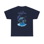 New Marlin with Logo Design | Men's Tee | Ocean Fantasy Tee