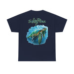 Salty Fins Sea Turtle Design  T-Shirt | Men's Tee | Ocean Fantasy Tee