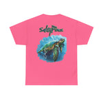 Salty Fins Sea Turtle Design  T-Shirt | Men's Tee | Ocean Fantasy Tee